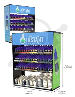 Scale 75: Regał Instant Colors Showcase - Regał z farbami 312 szt.