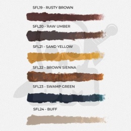 ScaleColor: FLOWW Scenery set - 6 farb olejnych