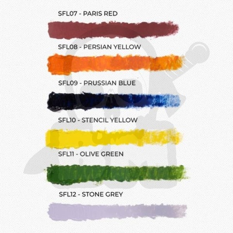 ScaleColor: FLOWW Core set - 6 farb olejnych