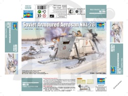 Trumpeter 02321 Soviet NKL-26 Armoured Aerosan 1:35