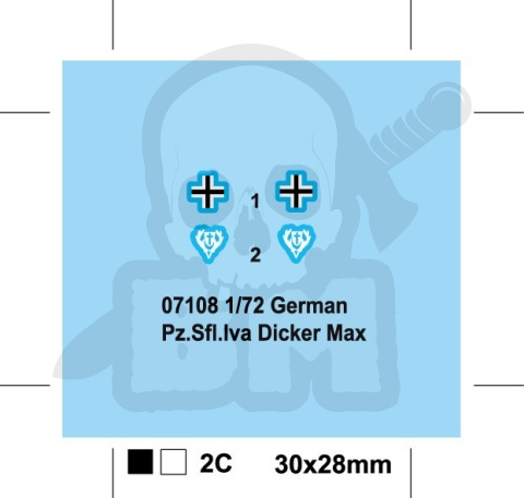 Trumpeter 07108 German Pz.Sfl.IVa Dicker Max 1:72