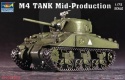 Trumpeter 07223 M4A MID Tank Sherman 1:72
