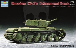Trumpeter 07230 KV-1 s Ekhranami Tank 1:72