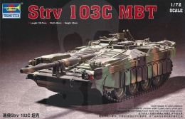 Trumpeter 07298 Stridsvagn 103c (STRV 103C) 1:72