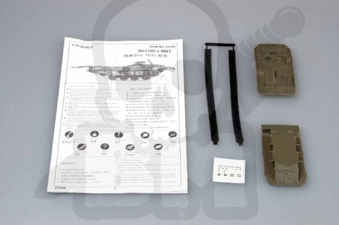 Trumpeter 07298 Stridsvagn 103c (STRV 103C) 1:72