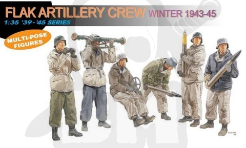 1:35 Flak Artillery Crew (Winter 1943-45) - 6 żołnierzy