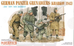 1:35 German Combat Unit Normandy 1944 - Waffen SS w Normadii