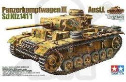 1:35 Tamiya 35215 Pz.Kpfw.III Ausf. L - model niemieckiego czołgu