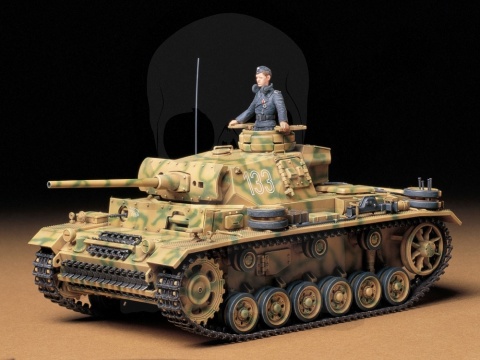 1:35 Tamiya 35215 Pz.Kpfw.III Ausf. L - model niemieckiego czołgu