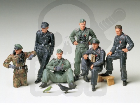 1:35 Tamiya 35201 German Tank Crew at Rest - 6 żołnierzy