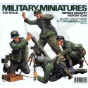 1:35 Tamiya 35193 German Infantry Mortar Team - moździerz + 4 żołnierzy