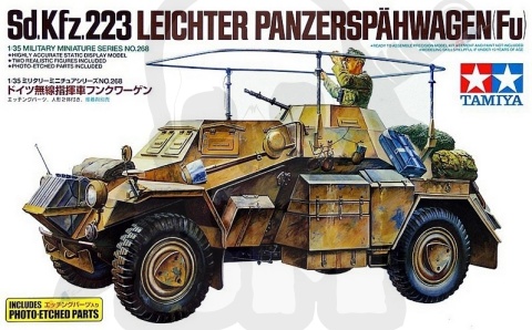 1:35 Tamiya 35268 Leichter Panzerspahwagen (FU) Sd.Kfz.223 - model