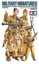 1:35 Tamiya 35343 German Africa Corps Luftwaffe Artillery Crew Set