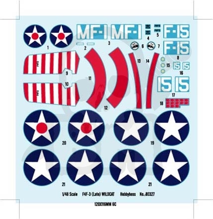 Hobby Boss 80327 F4F-3 late Wildcat 1:48