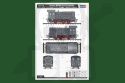 Hobby Boss 82913 German WR360 C12 Locomotive 1:72 model lokomotywy