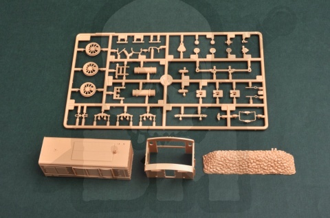 Hobby Boss 82913 German WR360 C12 Locomotive 1:72 model lokomotywy