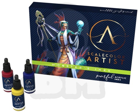 Scale 75: Artist - Monster's Inks - zestaw 12 farb