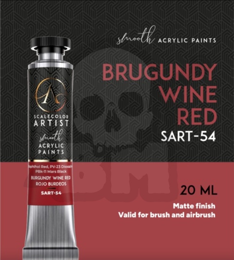 Scale 75: Artist Range - Burgundy Wine Red