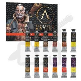 Scale 75: Artist - Deep Red - zestaw 12 farb