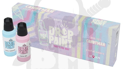 Scale 75: Drop Paint - Candyman - 8 farbek akrylowych 17 ml do aerografu