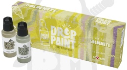 Scale 75: Drop Paint - Goldeneye - 8 farbek akrylowych 17 ml do aerografu