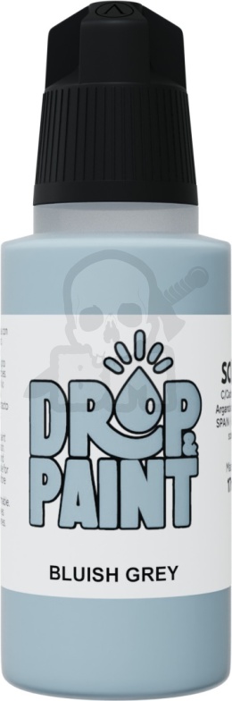 Scale 75: Drop Paint - Farbka do aerografu 17 ml - Bluish Grey
