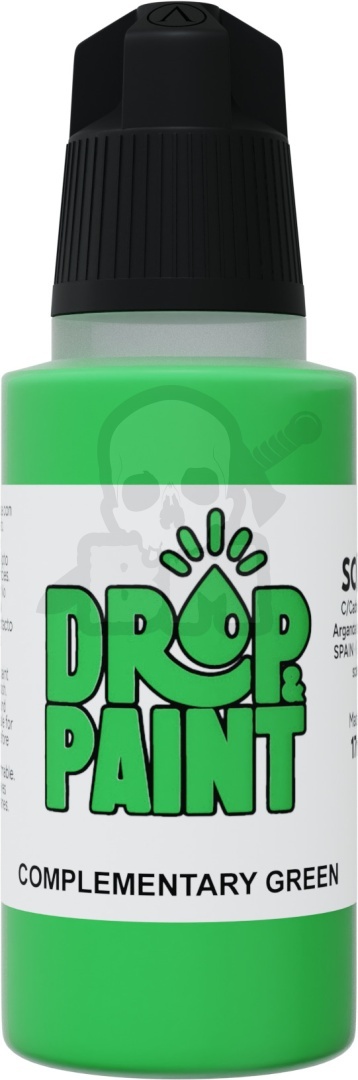 Scale 75: Drop Paint - Farbka do aerografu 17 ml - Complementary Green
