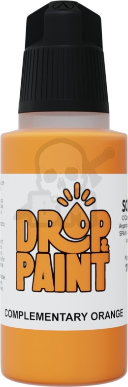 Scale 75: Drop Paint - Farbka do aerografu 17 ml - Complementary Orange