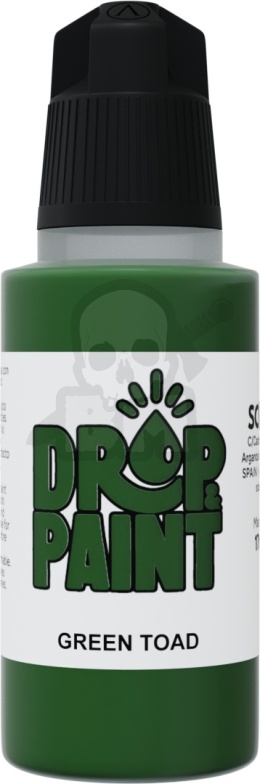 Scale 75: Drop Paint - Farbka do aerografu 17 ml - Green Toad