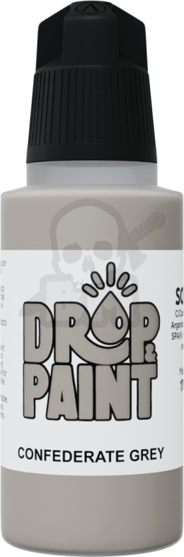 Scale 75: Drop Paint - Farbka do aerografu 17 ml - Confederate Grey