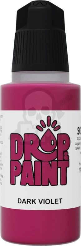 Scale 75: Drop Paint - Farbka do aerografu 17 ml - Dark Violet