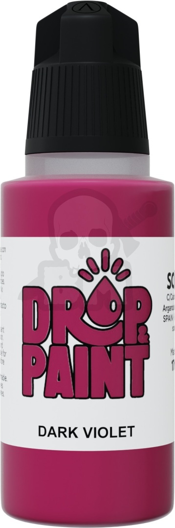 Scale 75: Drop Paint - Farbka do aerografu 17 ml - Dark Violet