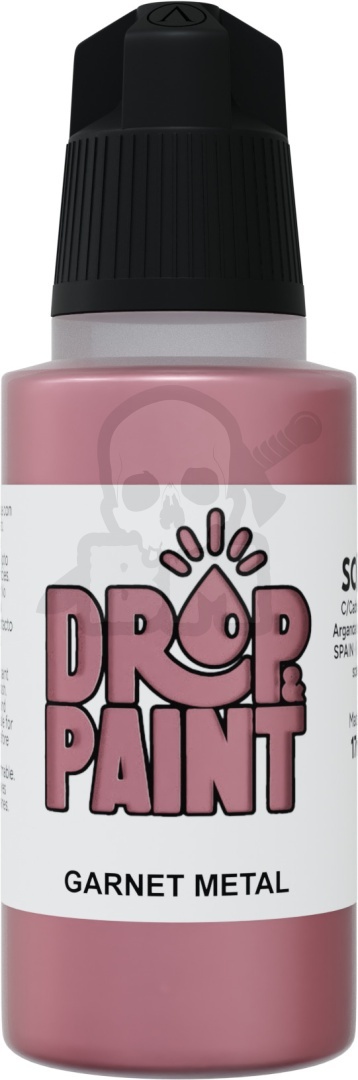 Scale 75: Drop Paint - Farbka do aerografu 17 ml - Garnet Metal