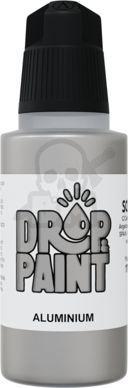 Scale 75: Drop Paint - Farbka do aerografu 17 ml - Aluminium