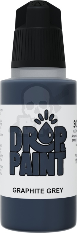 Scale 75: Drop Paint - Farbka do aerografu 17 ml - Graphite Grey