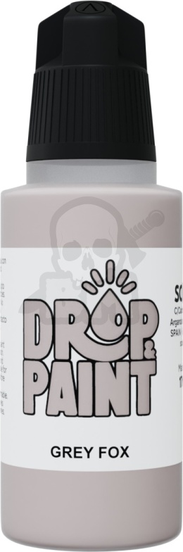 Scale 75: Drop Paint - Farbka do aerografu 17 ml - Grey Fox
