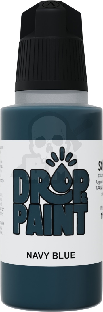 Scale 75: Drop Paint - Farbka do aerografu 17 ml - Navy Blue