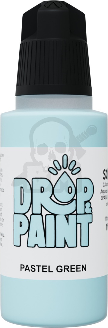 Scale 75: Drop Paint - Farbka do aerografu 17 ml - Pastel Green