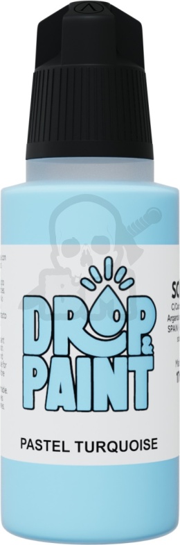 Scale 75: Drop Paint - Farbka do aerografu 17 ml - Pastel Tuquoise