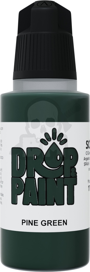 Scale 75: Drop Paint - Farbka do aerografu 17 ml - Pine Green