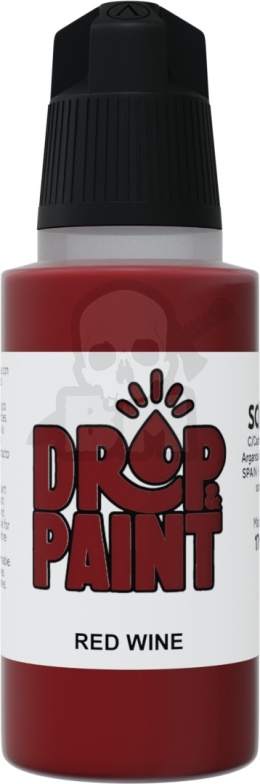 Scale 75: Drop Paint - Farbka do aerografu 17 ml - Red Wine