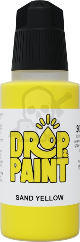 Scale 75: Drop Paint - Farbka do aerografu 17 ml - Sand Yellow