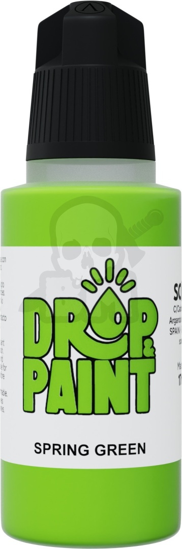 Scale 75: Drop Paint - Farbka do aerografu 17 ml - Spring Green