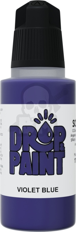Scale 75: Drop Paint - Farbka do aerografu 17 ml - Violet Blue
