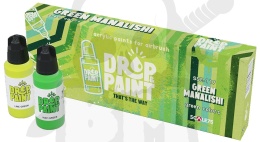 Scale 75: Drop Paint - Green Manalishi - 8 farbek 17 ml do aerografu