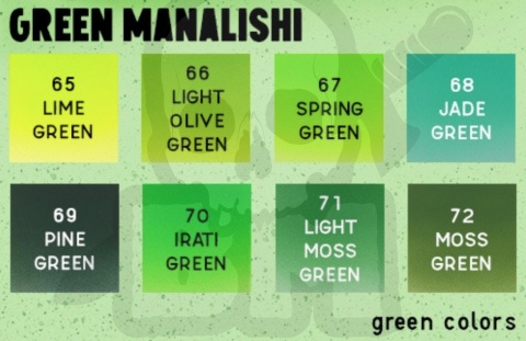 Scale 75: Drop Paint - Green Manalishi - 8 farbek 17 ml do aerografu
