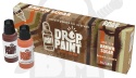 Scale 75: Drop Paint - Sugar Brown - 8 farbek akrylowych 17 ml do aerografu