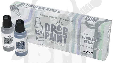 Scale 75: Drop Paint - Tubular Bells 8 farbek akrylowych 17 ml do aerografu