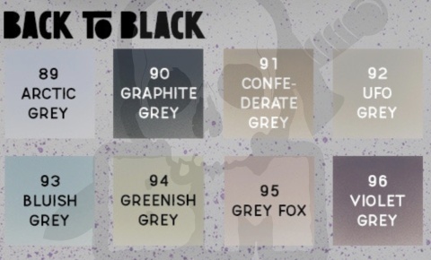 Scale 75: Drop Paint - Back to Black - 8 farbek akrylowych 17 ml do aerografu
