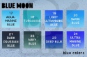 Scale 75: Drop Paint - Blue Moon - 8 farbek akrylowych 17 ml do aerografu